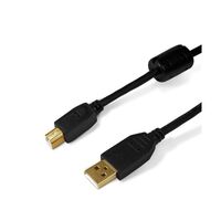 Интерфейсный кабель A-B SHIP SH7013-3B Hi-Speed USB 2.0 30В  3 м