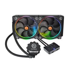 Кулер с водяным охлаждением Thermaltake Water 3.0 Riing RGB 280 за 66 583 тнг.