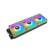 Кулер для компьютерного корпуса Thermaltake CT120 ARGB Sync PC Cooling Fan Matcha Green (3 pack) за 27 824 тнг.