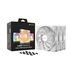 Вентилятор для компьютерного корпуса Bequiet! Light Wings LX 140mm PWM high-speed White Triple pack за 25 181 тнг.