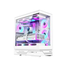 Компьютерный корпус Huntkey GX760A Fortune White без Б/П Компьютерный корпус Huntkey GX760A Fortune White без Б/П