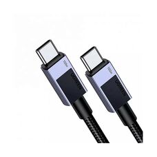 Интерфейсный кабель UGREEN USB-C to USB-C PD Fast Charging Cable 5A Max (45063) 1m Серый