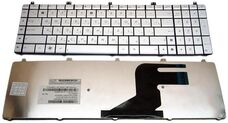 Клавиатура для ноутбука Asus N55, N75, RU, серебряная за 8 415 тнг.