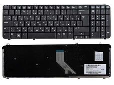 HP DV6-1000, DV6-2000, RU, черная клавиатура для ноутбука за 6 650 тнг.