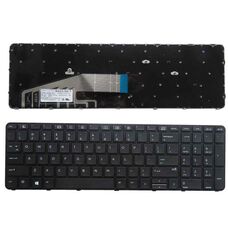 HP ProBook 450 G3, 450 G4 RU, рамка, черная клавиатура для ноутбука за 7 125 тнг.
