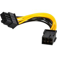 Кабель питания видеокарты с 6 pin на 8 pin