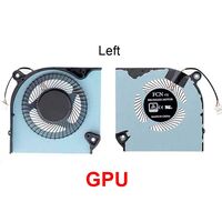 Acer Nitro 5 7 AN515-43, AN515-54, AN517-51, AN715-51, FL1K FL78 GPU вентилятор (кулер) для ноутбука