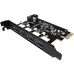 Плата расширения USB портов ORICO PVU3-4P-V1 за 8 000 тнг.