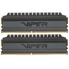 Комплект модулей памяти Patriot Viper 4 Blackout [PVB416G360C8K] DDR4 3600 МГц 32GB (Kit 2x16GB)