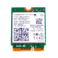 WiFi 6 адаптер Intel AX211NGW до 2400 Мбит/с Dual Band 2.4/5 ГГц Bluetooth 5.3 NGFF