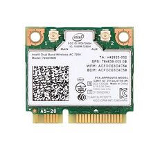 WiFi адаптер INTEL 7260HMW WiFi 2,4 ГГц/5 ГГц Bluetooth 4.0 Mini PCI Express за 4 800 тнг.