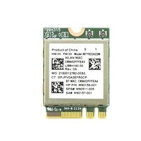 WiFi 6 адаптер MEDIATEK MT7922A22M до 2400 Мбит/с 2.4/5/6 ГГц Bluetooth 5.2 NGFF