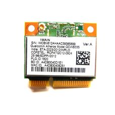 WiFi адаптер Qualcomm Atheros QCWB335 WiFi 2,4 ГГц Bluetooth 4.0 Mini PCI Express за 4 000 тнг.
